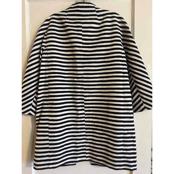 Kate Spade New York striped Dorothy coat - Picture 2 of 11